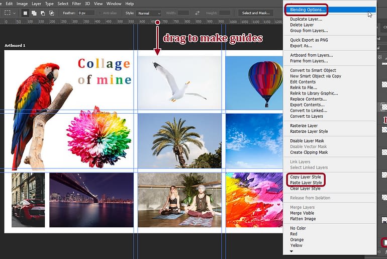 How To Create Collages in topic