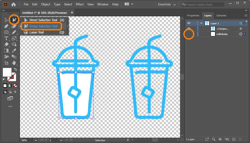 How to Make Background Transparent in Illustrator | WebTopic