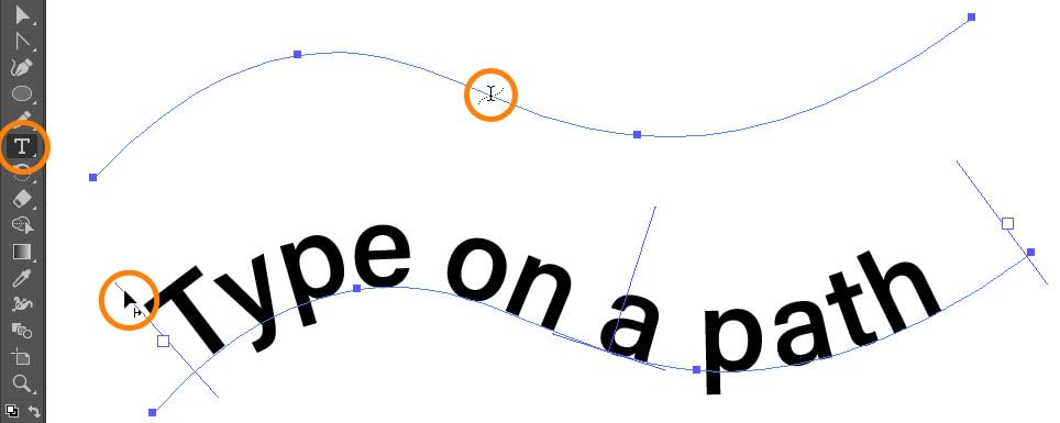 How to Curve Text in Illustrator | Webtopic