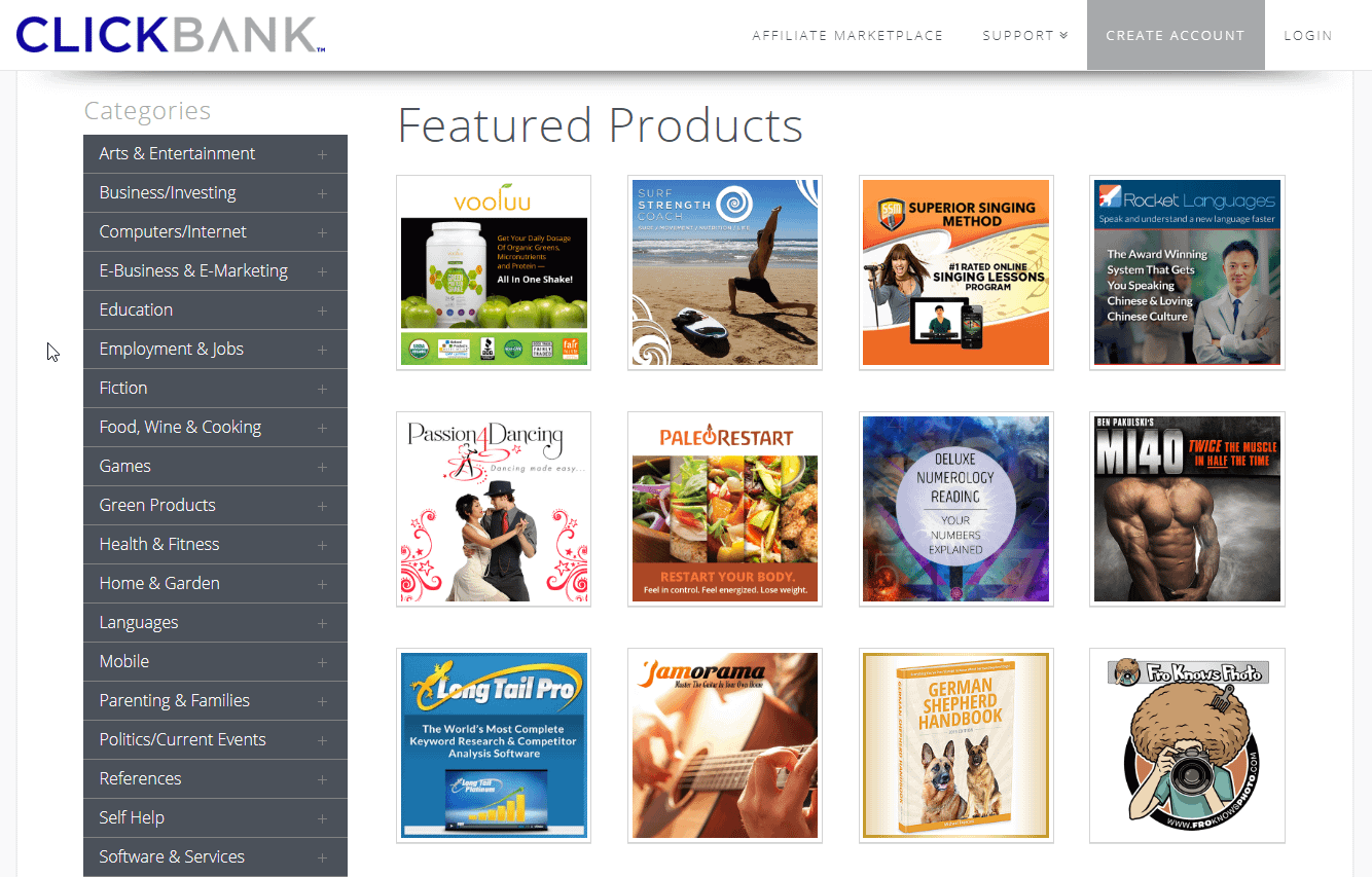 Affiliate Programs – Clickbank